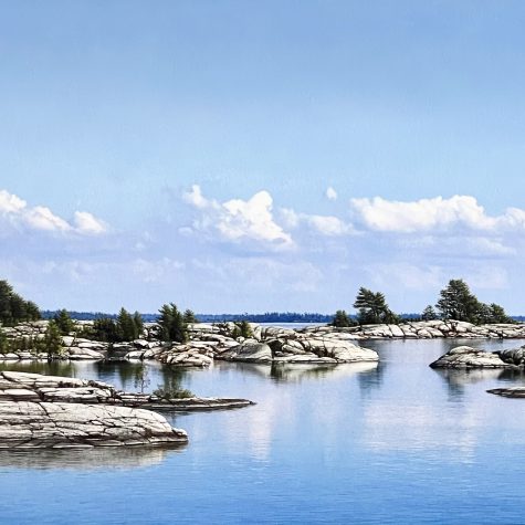 Geogian Bay Afternoon 15 x 24 inches