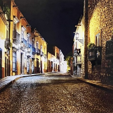 Starry Night Cuna De Allende 28 x 40 inches